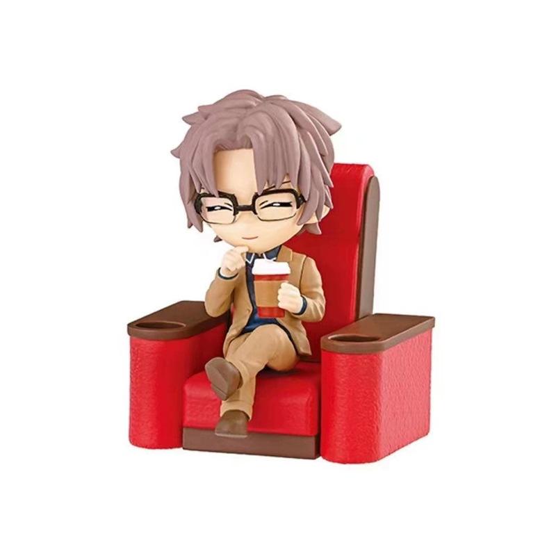 Generation Second Detective Conan Movie Theater Blind Box Pvc Carmounted Cake Decoration Toy Collectible