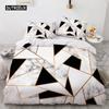 Simple Marbling  Bedding Sets European and American Style Duvet Cover Luxury Comforter Geometry for Women Teens Room Decorations