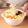 Ramen Bowl Microwavable Noodle Bowls With Lid Microwave Bowl Covered Design For Heating Convenience Not Easy To Burn For Boiling