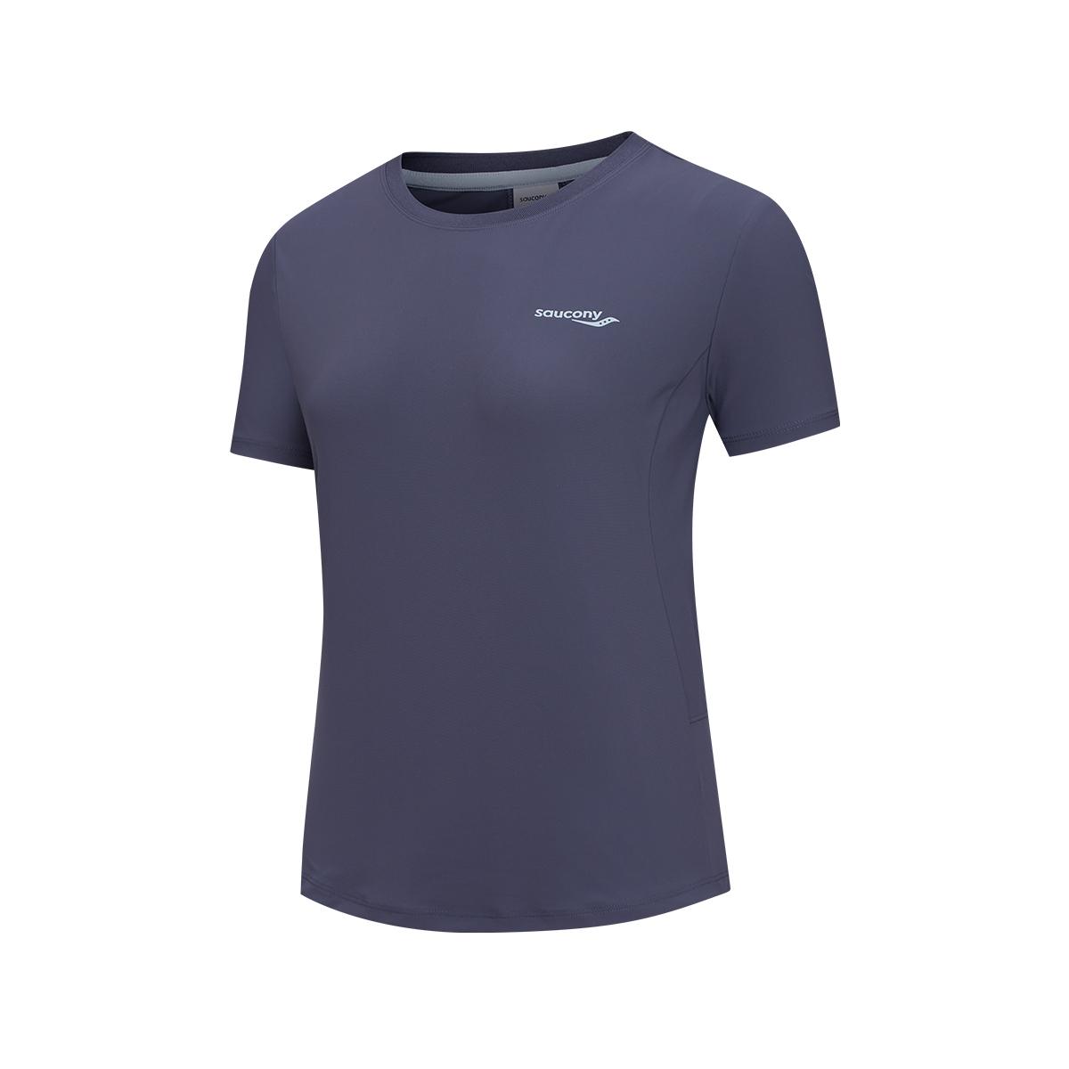 Saucony Pullover Round Neck Versatile Short Sleeve T-Shirt Women tops SA1269ST45L-BL169 M