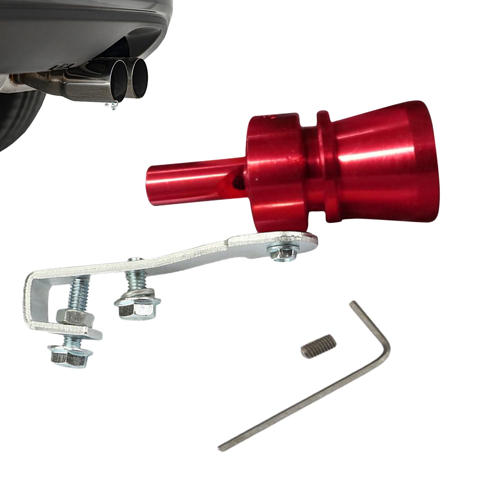 

Turbo Exhaust Whistle - Exhaust Whistle Turbo Sound, Aluminum Alloy Car Exhaust Whistle | M