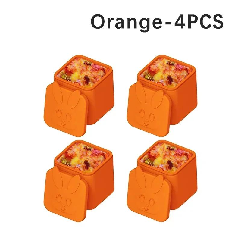 Silicone Salad Dressing Container Leakproof Sauce Cup Portable Lunch Box Dipping Condiment Storage Bottle for Office Travel