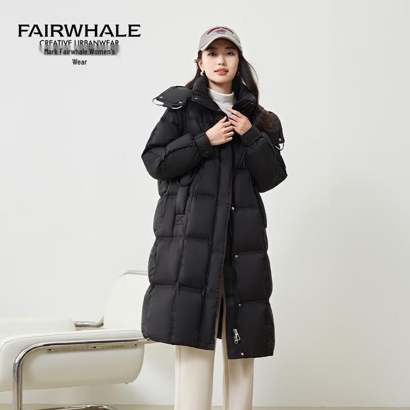 Mark Fairwhale Women's 2025 Winter Long Puffer Down Jacket