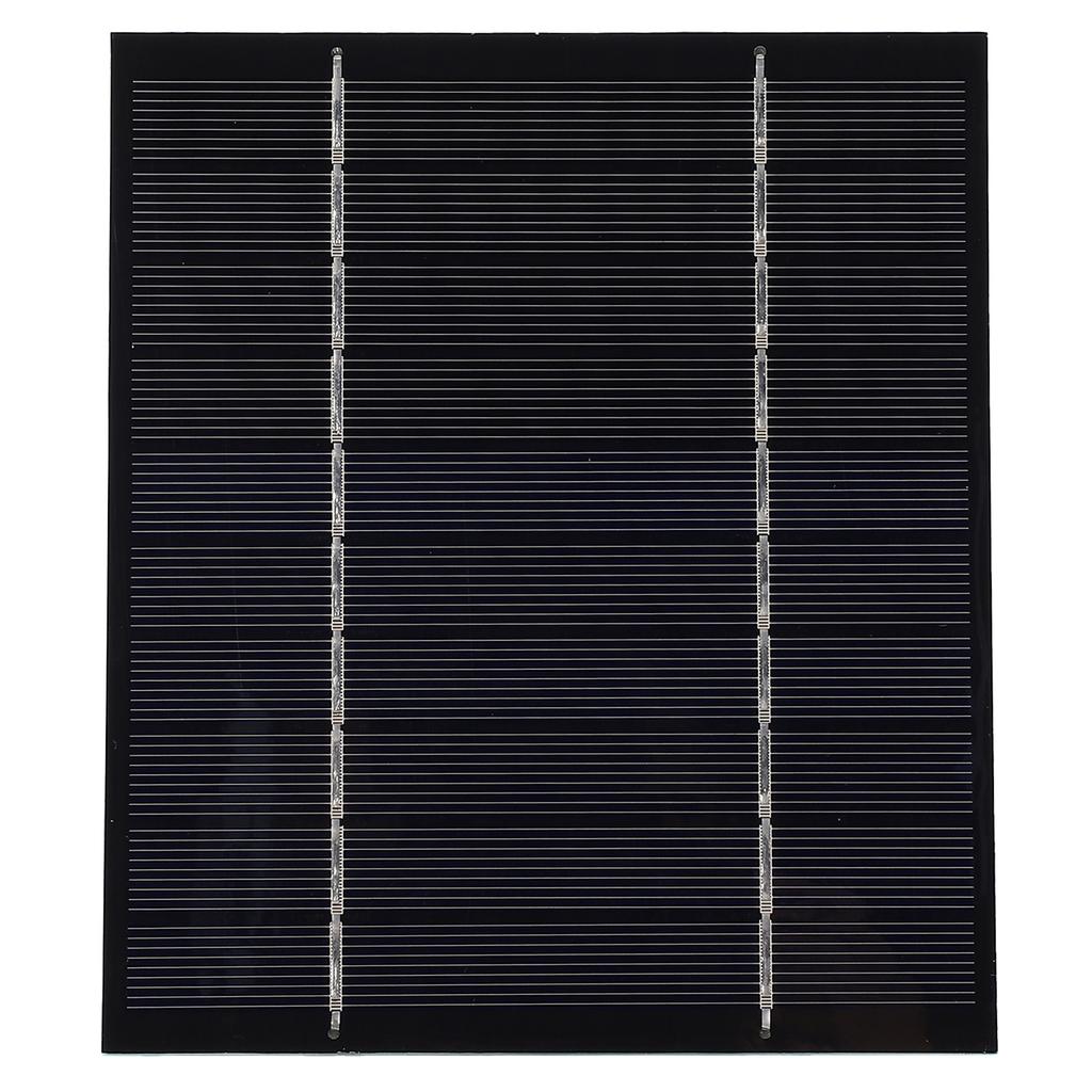 Solar Panel Charger Mobile Phone Outdoor Power Bank USB Charging 3.5W 3.7V‑5V Monocrystalline Silico