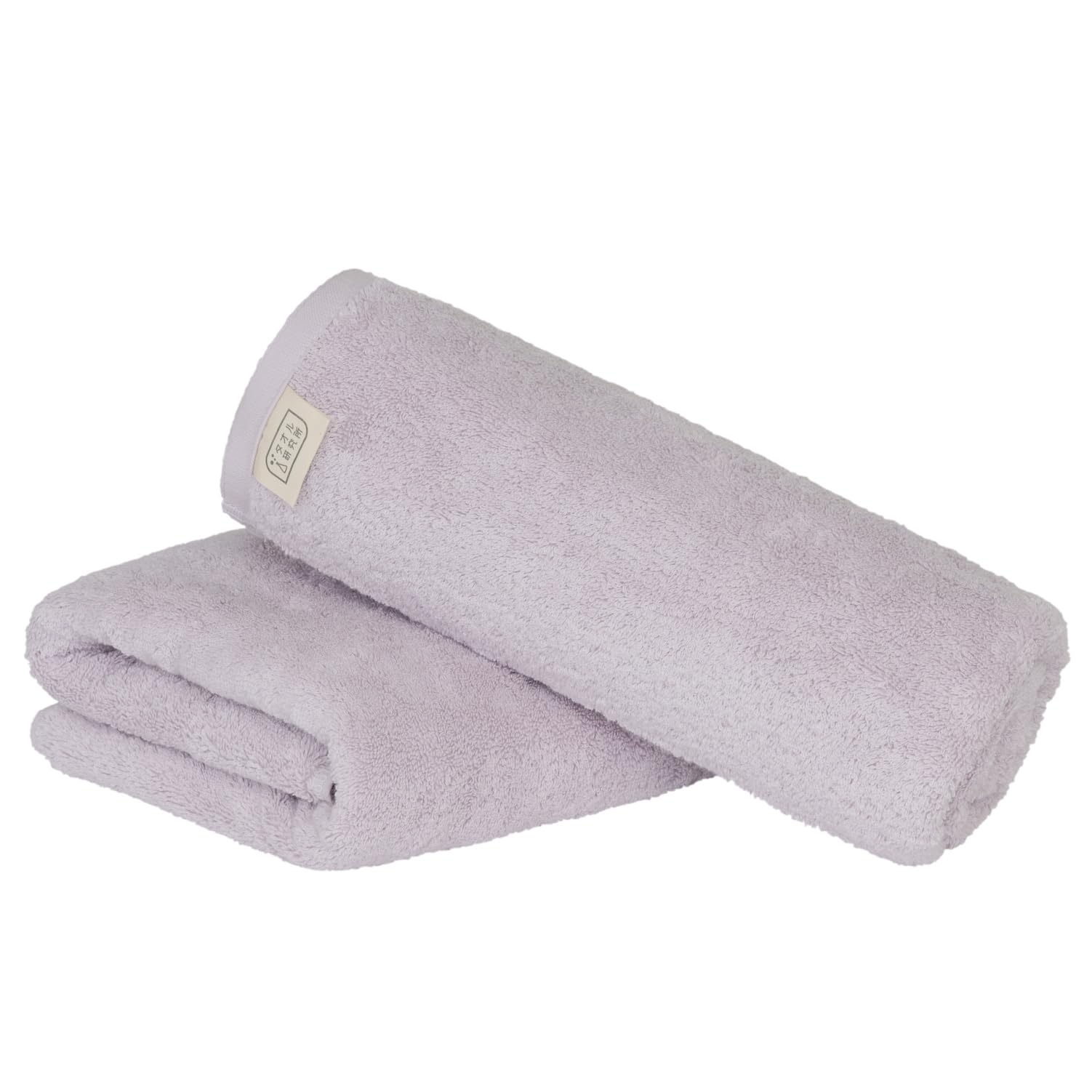 

Набор полотенец для ванной Laboratory Bath от JapanTechnology [Объемный] #003 Полотенца, Лаванда, 2 шт., Качество отеля, Плотные, Пушистые, Высокая воздухопроницаемость,