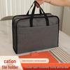 Men's and Women's Zippered Briefcase for Documents and Contracts