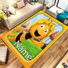 Custom personalization Maya the Bee Area Rug - Perfect For Kitchen, Bathroom,Laundry Room Decor Large Size Available,Gift All Seasons