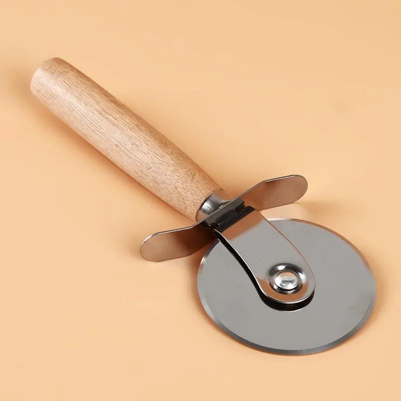 Oven Pizza Accessories Cutting Wheel Baking Supplies Stainless Steel Pizza Cutter Pastry and Pastry Accessories Slicer Shovel 1