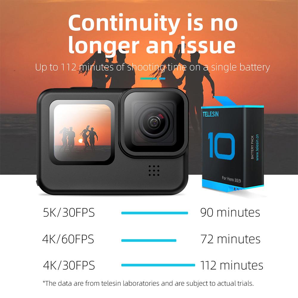 Taciieua Fast Battery Charger Hub For GoPro Hero 13, With SD Slots & USB Type C, PD3.0/PD2.0 Protocols, 3 Batteries Simultaneous Charging, Hero 13 Accessories