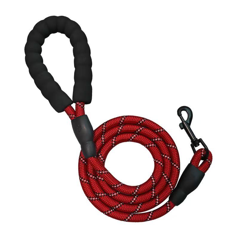 Reflective Nylon Multicolor Dog Leash for Medium and Large Dogs