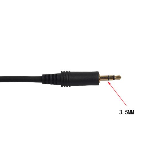 Stereo Male 3.5mm Microphone XLR Audio Jack to 3Pin Male/Female Cable for HDTV