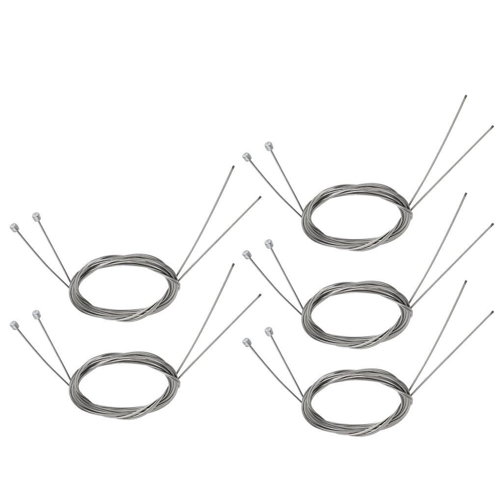 10Pcs Bike Shifter Cable Stainless Steel Rustproof Bicycle Gear Cable Shift Cable Wire for Mountain