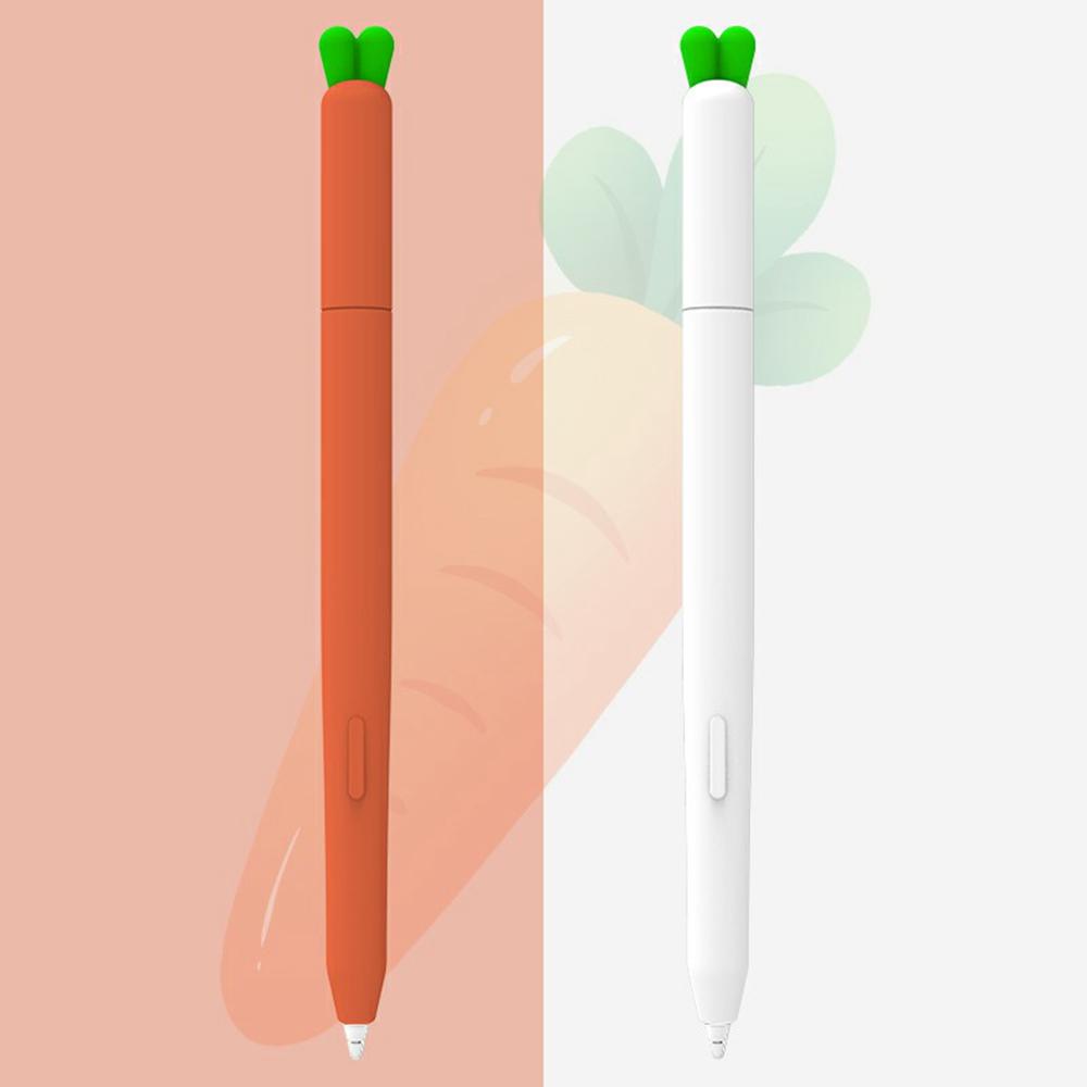 LOVE MEI For Samsung Galaxy Tab S11/S11 Ultra S Pen Sleeve Carrot-Shaped Stylus Protective Case