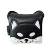 Putter-Hülle Golfschläger-Hülle für Mallets Kompatibel mit Odyssey 2 Ball TaylorMade Spider Putter Magnetisch Akita-Hund Husky-Hund Katze (Katze)