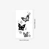 Diablo Abi Wind Butterfly Combination Tattoo Sticker Kusa Personality Waterproof Lasting Arm Large Pattern Sticker