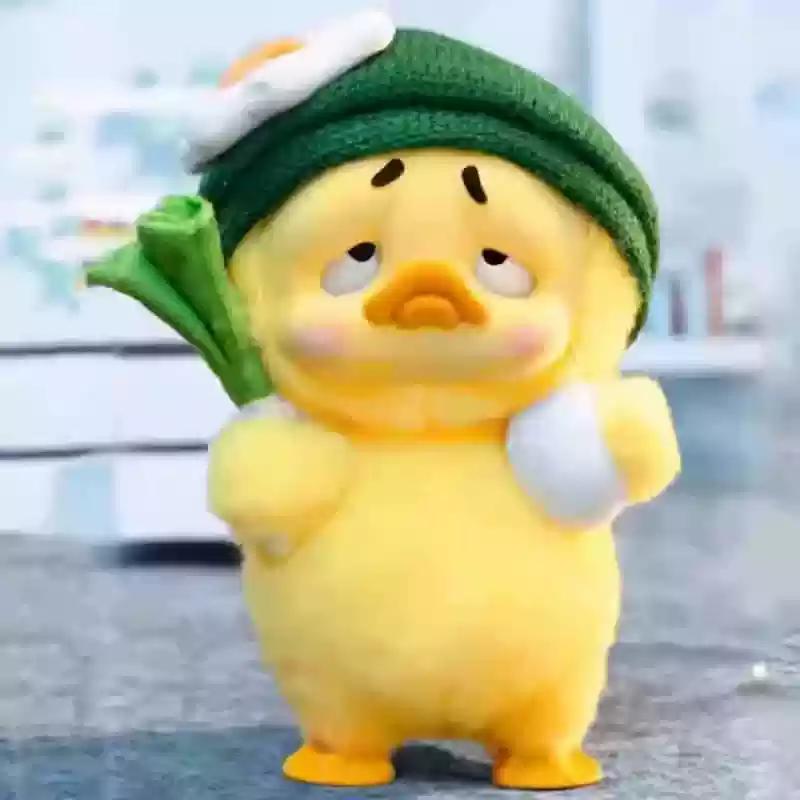 2024 Upsetduck Cute Duck Series Plush Doll Toys Kawaii Action Figure Model Dolls Toys Surprise Gifts Girl