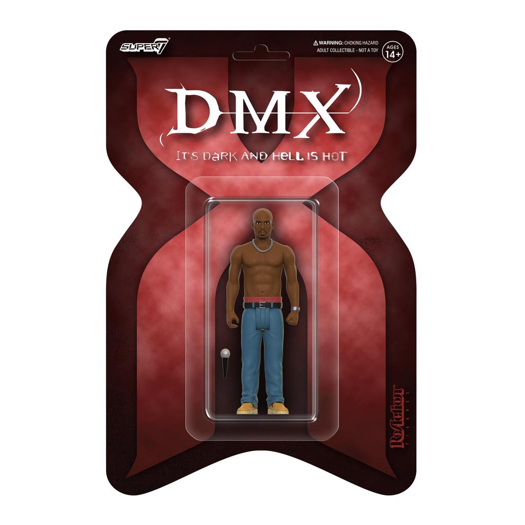 Super7 DMX Reaction Figure Wave 01 DMX Dark and Hell je akční palec - (Je to horké) Obrázek, Měřítko 3,75, RE-DMXRW01-DRK-01