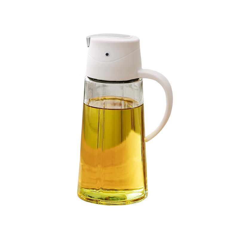 Automatic Opening Glass Oil Dispenser Set