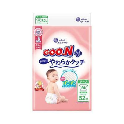 Diojeji Gun Plus Pelle Sensibile Tocco Morbido Pannolino M (Nastro) Confezione da 52