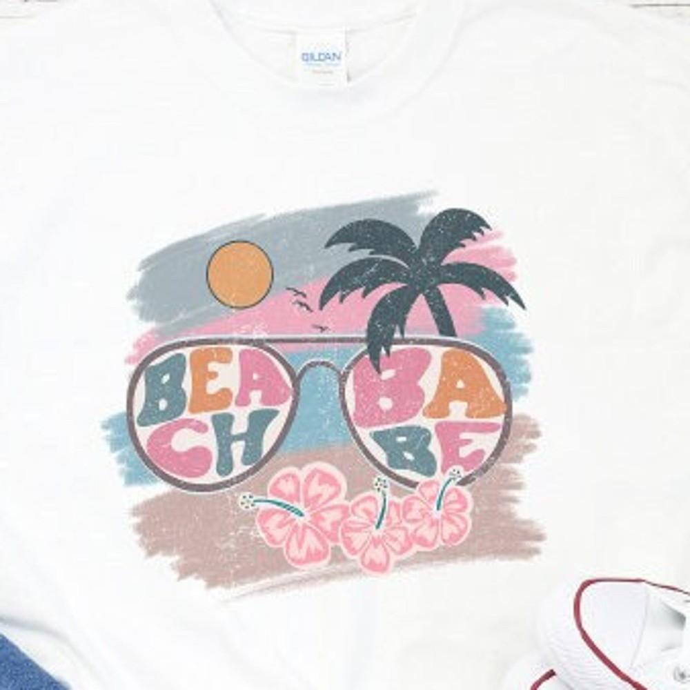 31 Beach Babe T-Shirt - Positive Quote Graphic Tee Women Unisex T-Shirt L