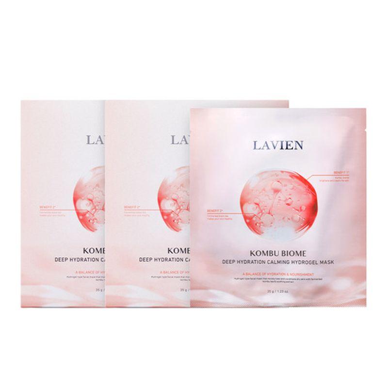 

LAVIEN [2 BOX/10 Sheets] Kombu Biome Deep Hydration Hydrogel Mask 2BOX (10ea)