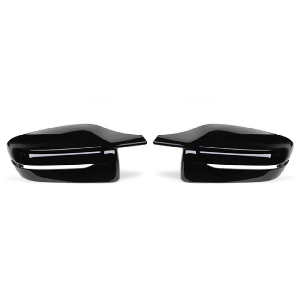 G30 G38 Bright Black Side Wing Rearview Mirror Cover Caps For BMW 2 3 4 5 7 Series G20 G21 G28 G22 G11 G12 G42 M4 Style LHD RHD