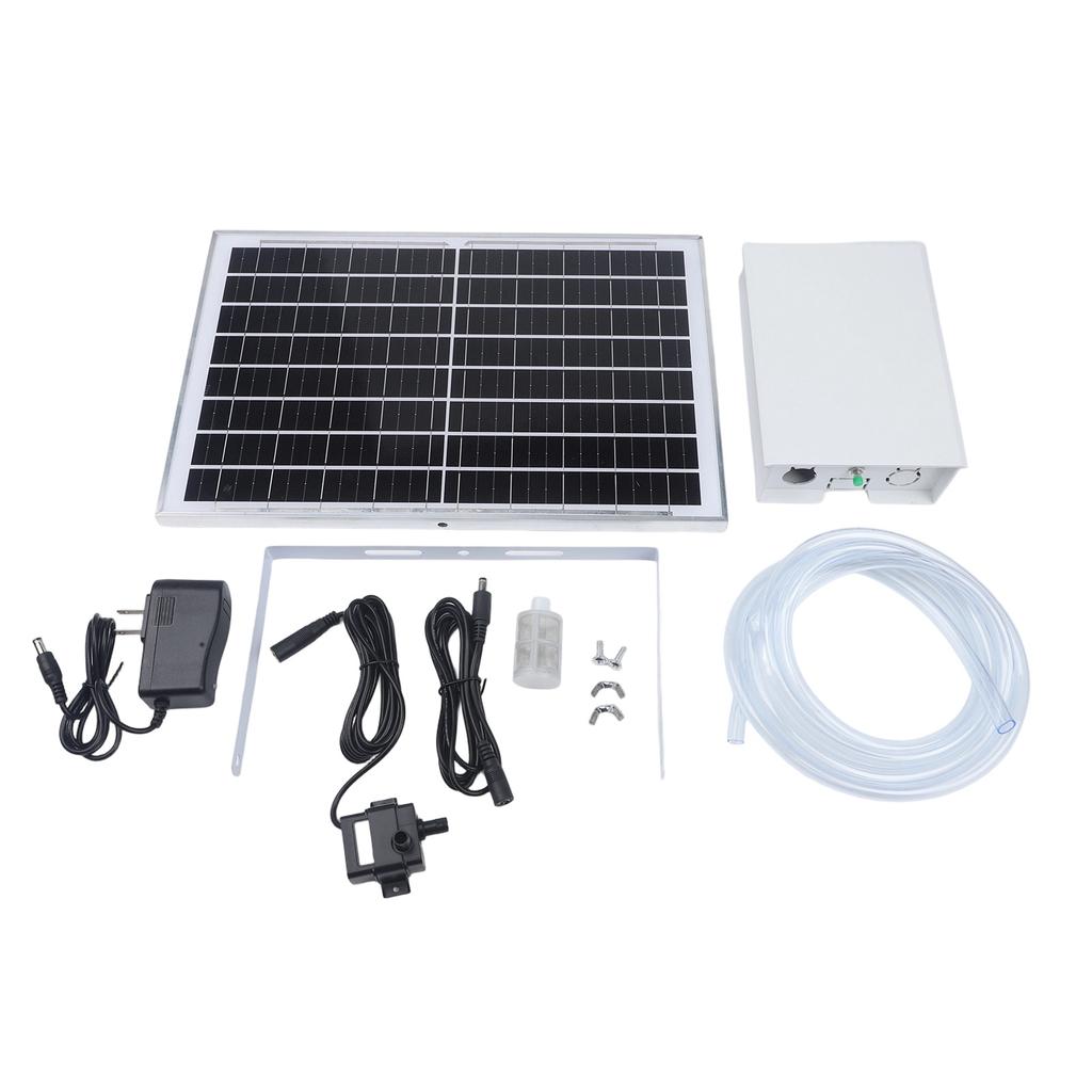 2026 Haute Efficacité 9V 6W 10W Pompe à Eau Solaire pour Fontaine 5 Vitesses Avec Stockage Batterie Pour Bassin à Poissons Extérieur Jardin Rocaille