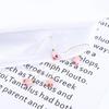 Dangle Ear Jewelry Wedding Tulip Earrings Women's Earrings Korean Style Earrings Long Hook Earrings