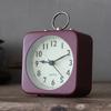 Metal Light Luxury Simple Nordic Alarm Clock Student Wake Up Artifact Bedside Clock Desk Fashion Ornament