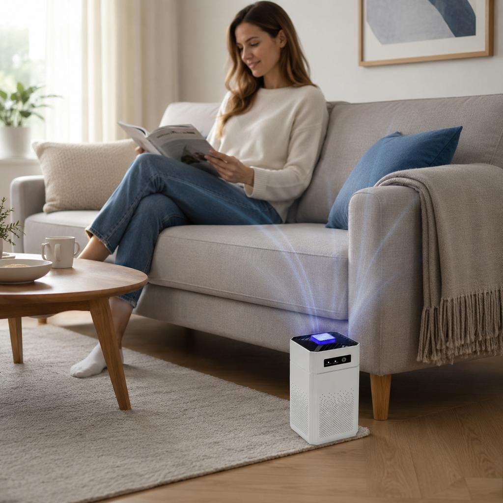Negative Purifier with Filter and Replacement Cartridge for Home, Bedroom,