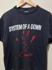 Vintage System of a Down Svart Kortärmad Unisex T-shirt Nytryck S-5XL Unisex T-shirt
