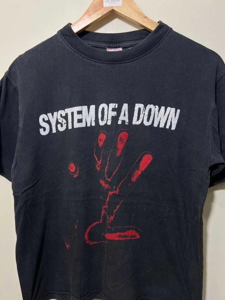 Vintage System of a Down Black Short Sleeve Unisex Tshirt Reprint S-5XL Unisex T-Shirt XXL