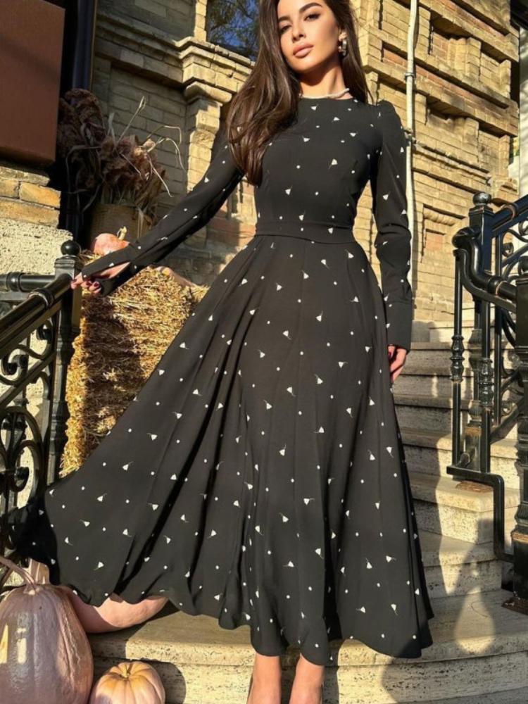 Eid Muslimské šaty pro ženy Abaya Maroko Společenské šaty Ramadán LaAe-up Abayas Potisk Dlouhé šaty Islám Dubaj Arabské Dlouhé