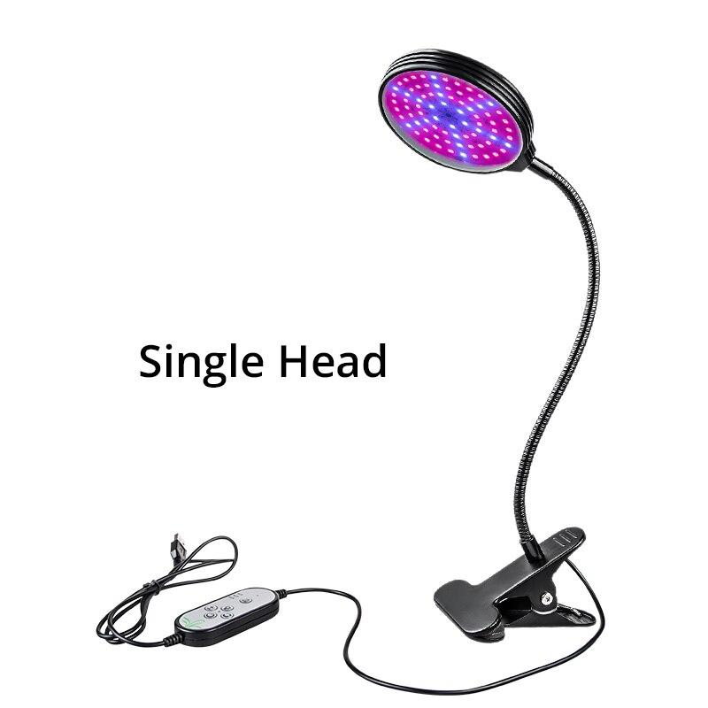 

Светодиодный светильник для выращивания растений постоянного тока, 5 В постоянного тока, полный спектр, фитолампа, фитолампа, фитолампа для растений, цветов, комнатный светильник для выращивания в палатке, фитолампа, светильник для растений One Head
