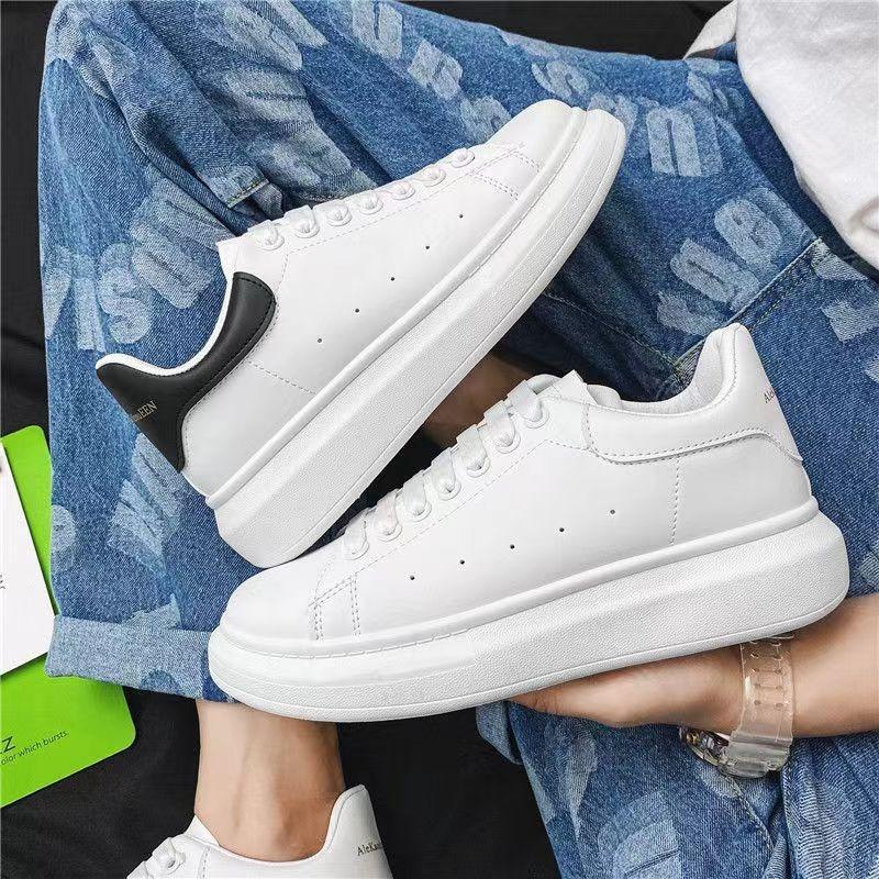 New classic little white shoes women's versatile muffin thick-soled heightening women's shoes casual new breathable board shoes
