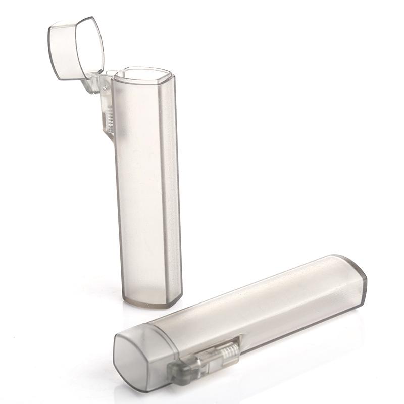 1/2/5pcs Portable Toothpick Case Mini Kitchen and Restaurant Supplies Plastic Clear Toothpick Holder for Outdoor Travel TMZ