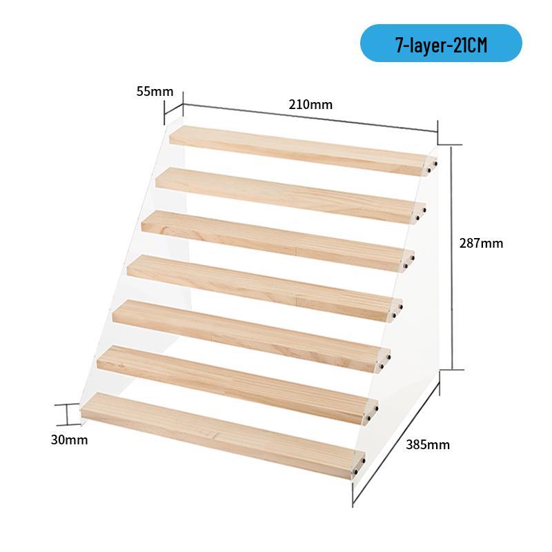 Handmade Multi-Layer Acrylic Figurine Display Rack