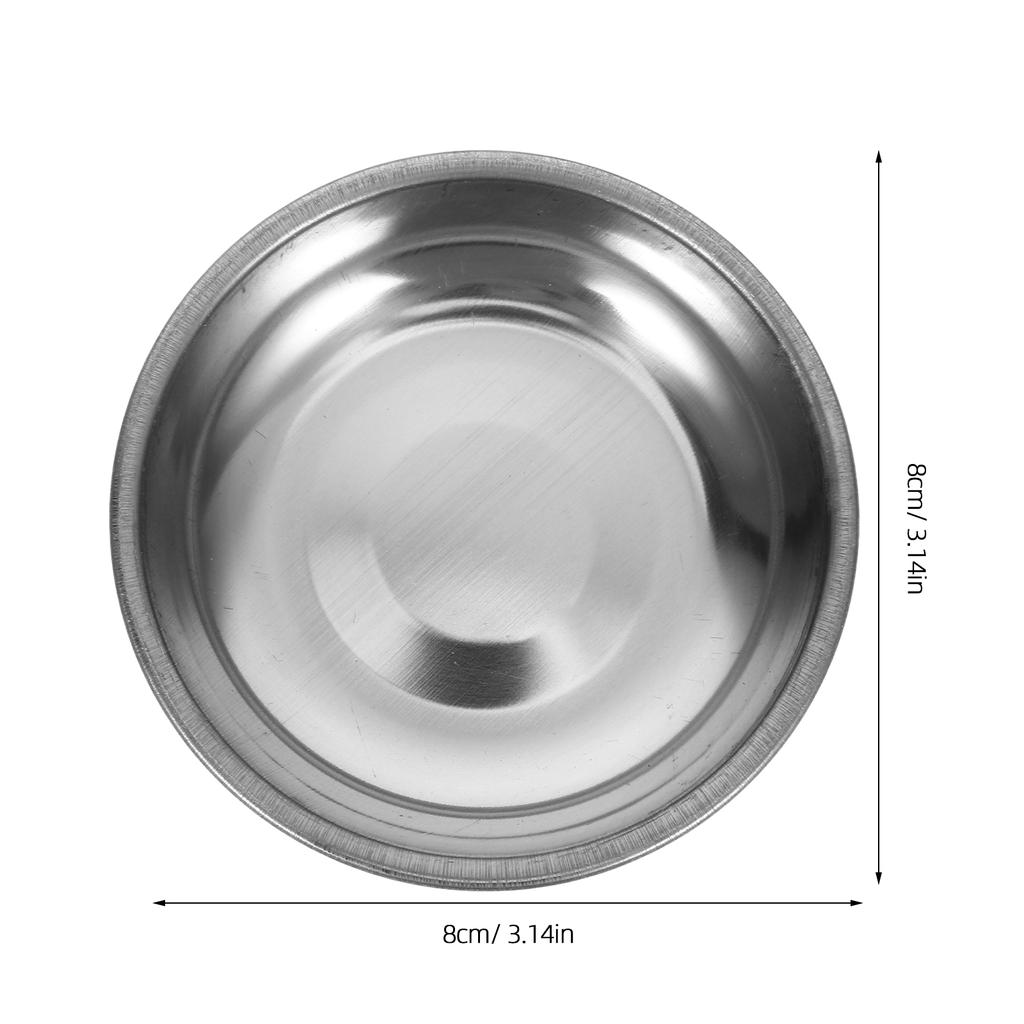 12 ks Nerezové misky na přípravu talířů na vaření Namáčení jídla Malé kovové šálky na omáčky Kuchyňské mixování