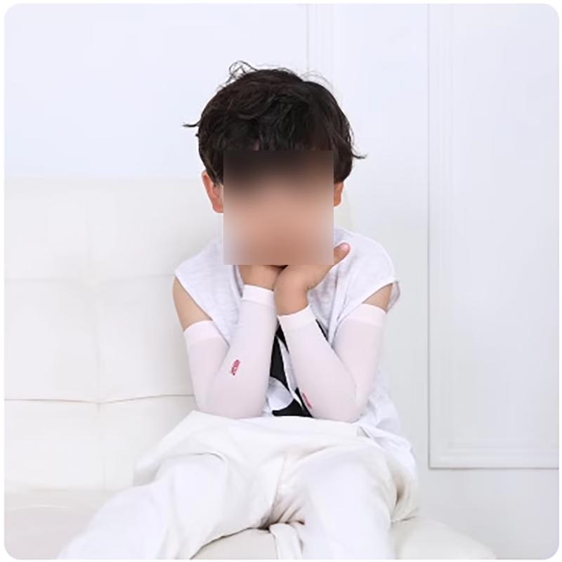 Children s Ice Silk UV Protection Arm Sleeves