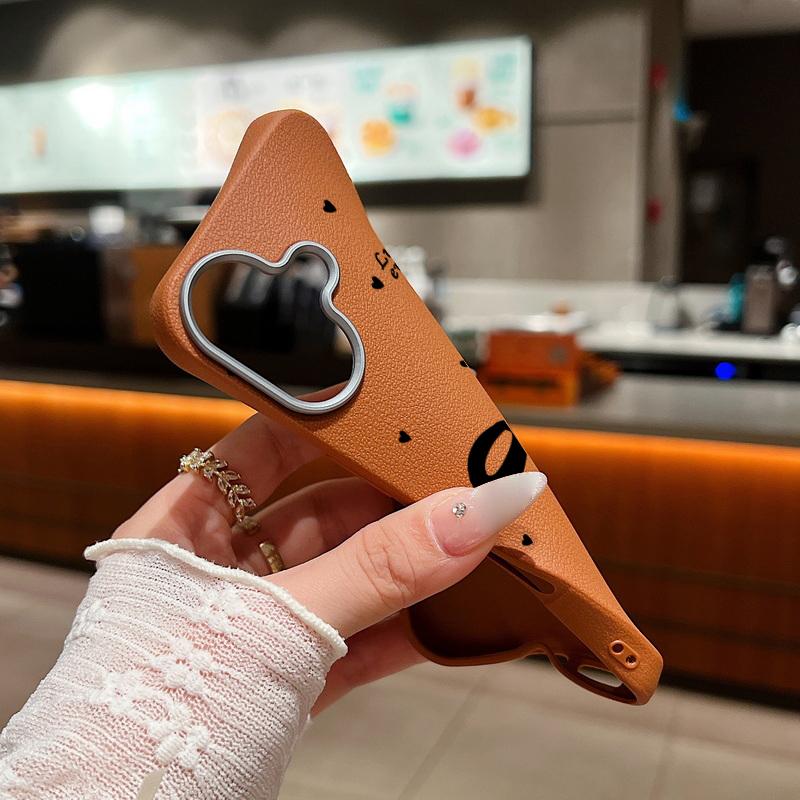 Plain Color Bowknot Patterned Leather Texture Shell for iPhone 16 Pro 15 14 Plus 13 12 Pro Max 11 Shockproof Soft Tpu Slim Matte Case Cover