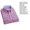 Casual Men Shirt Button Closure Single Breasted Pocket Design Long Sleeves Sweat Absorbent Cotton Blend Plaid Print Men Spring Shirt Men Garment