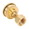 Adjustable 5 Hole Garden Sprinkler Brass Sprayer Nozzle Easy Installation