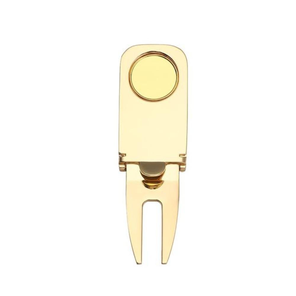 Mały Magnetyczny Uchwyt na Piłeczki Golfowe Lekki Profesjonalny Narzędzie do Zaznaczania Dołków po Uderzeniu Odporne na Zarysowania Wielofunkcyjne