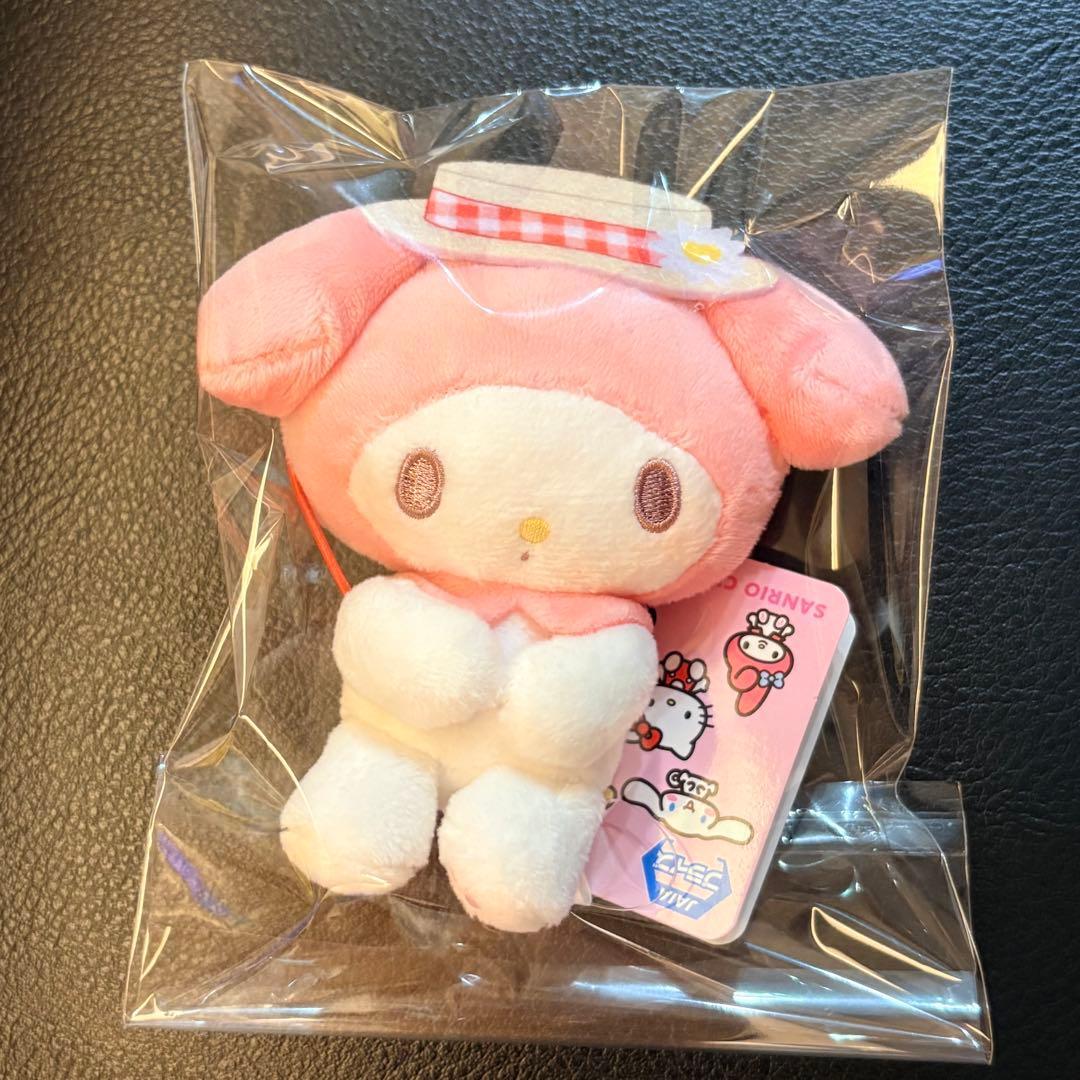 Sanrio Characters Picnic Sitting Mascot My Melody New with tag