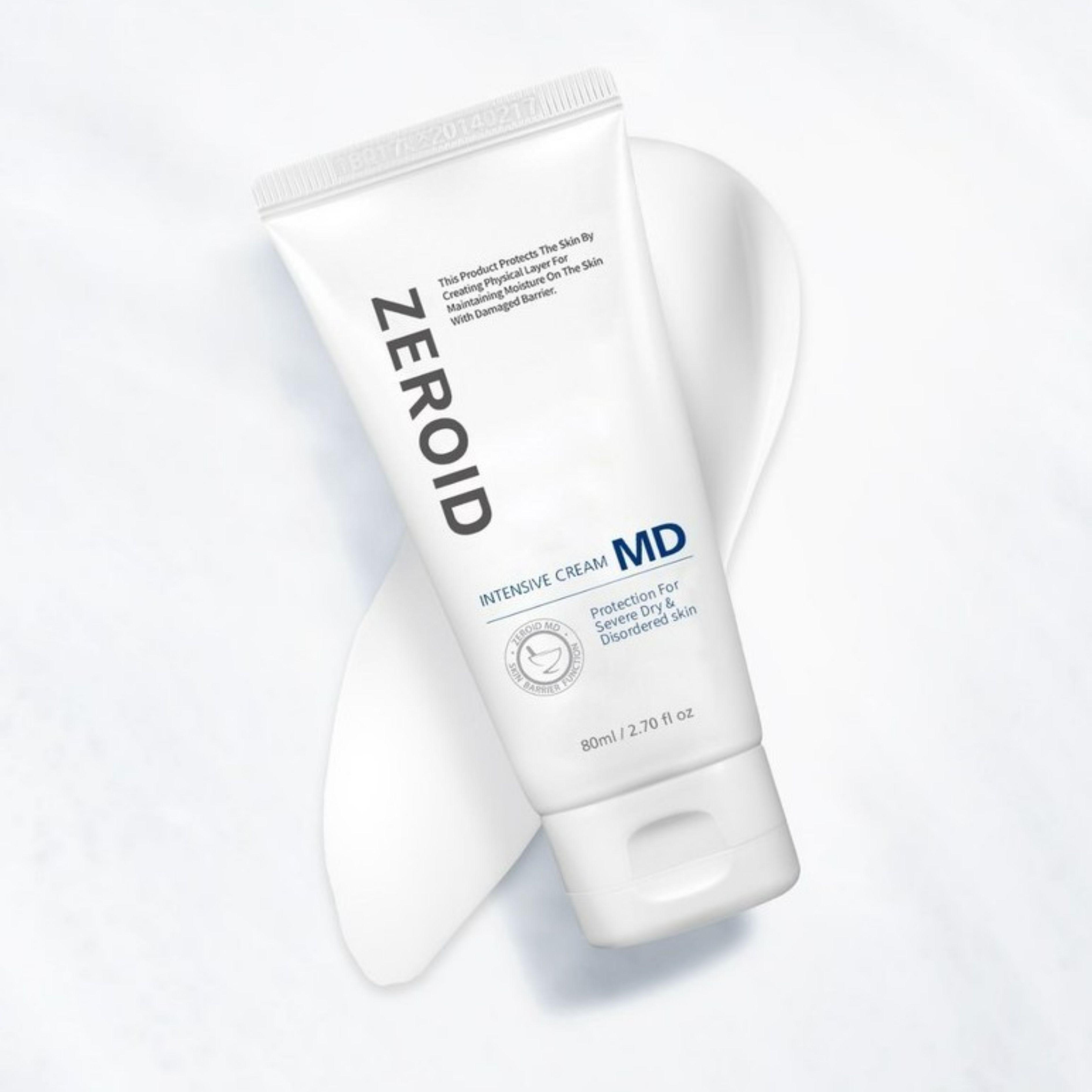 ZEROID Intensive Cream MD Deep Moisturizing Skin Barrier Care Cream 80ml