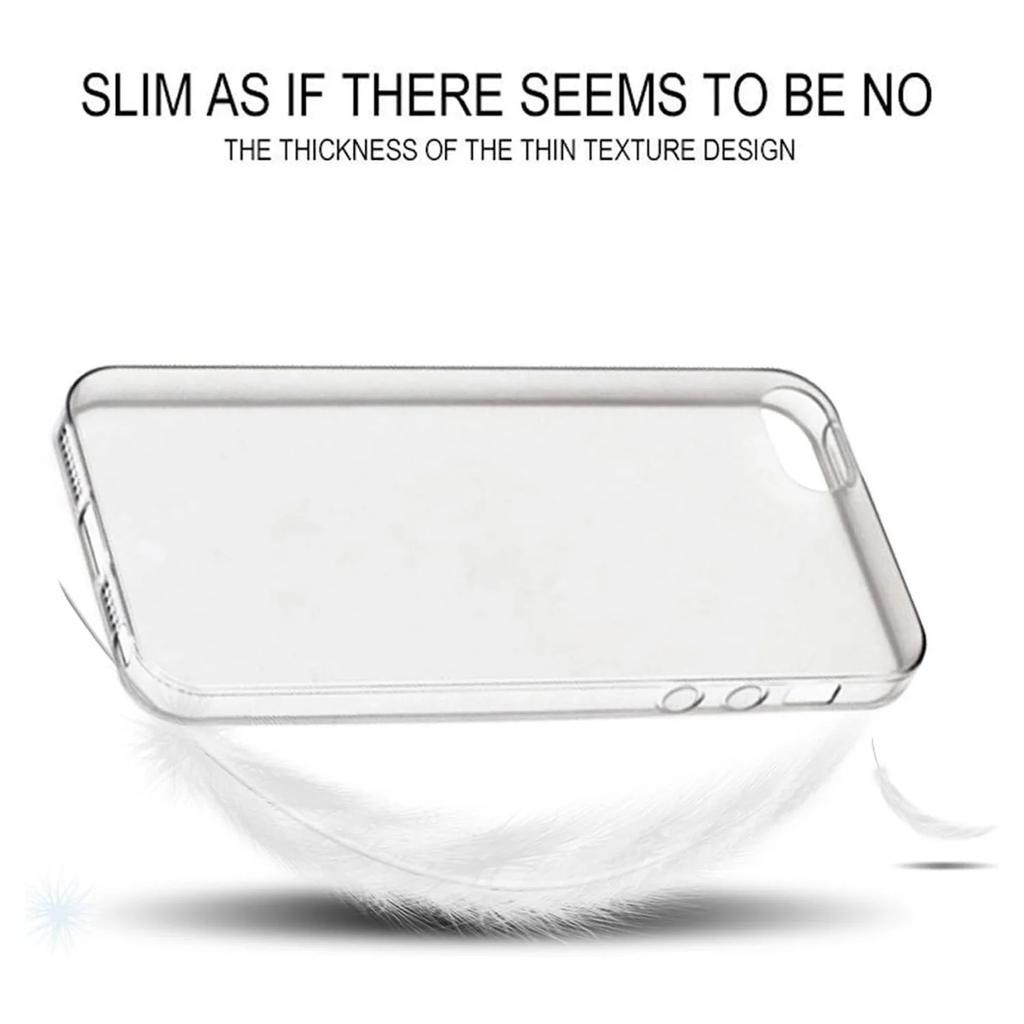 Pro iPhone 5 Pouzdro Průhledné Silikonové Měkký TPU Kryt Pro iPhone 5S SE SE SE iPhone 7 iPhone 8 Transparentní Coque