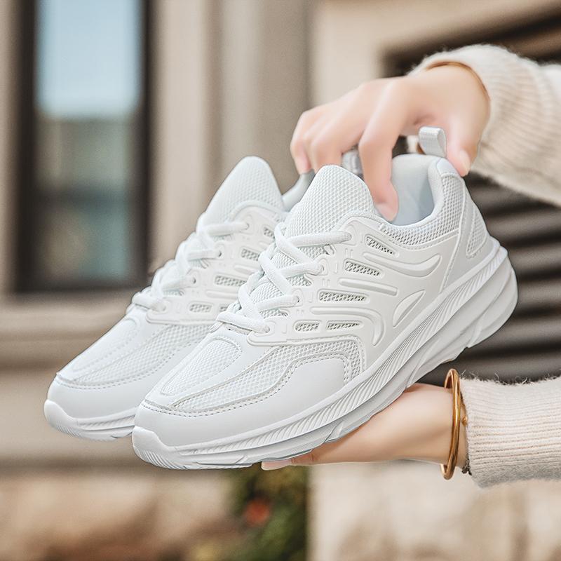 

Женские кроссовки для регби, бега, баскетбола, тенниса, бадминтона, повседневная обувь для школьников и студентов, легкие кроссовки для пар, большие размеры 36-47 EU: 47 белый