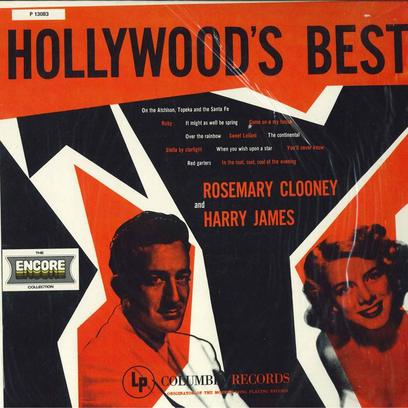 

LP Record ROSEMARY CLOONEY, HARRY JAMES - Hollywood s Best P13083 CSP US Jazz Used