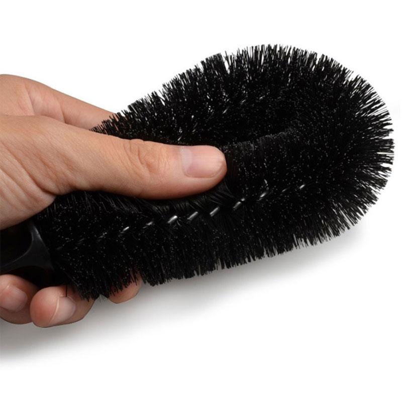 Car Wheel Cleaning Brush Tire Rim Scrub Washing Vehicle Detailing Cleaner Tool