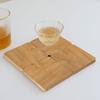 Kreativt Kexunderlägg för Drycker Massivt Trä Värmetåliga Bordsunderlägg Rustik Korkmatta för Kaffemugg Kök Bar